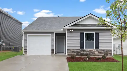 New construction Single-Family house 718 N Ivyblake Ct, Woodruff, SC 29388 plan Sanford - image