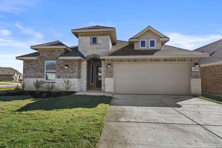 New construction Single-Family house 1248 Fox Wing Wy, New Braunfels, TX 78132 plan Rosso - image