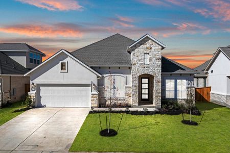 New construction Single-Family house 1005 Ellensburg Dr, Georgetown, TX 78633 plan Hideaway - image