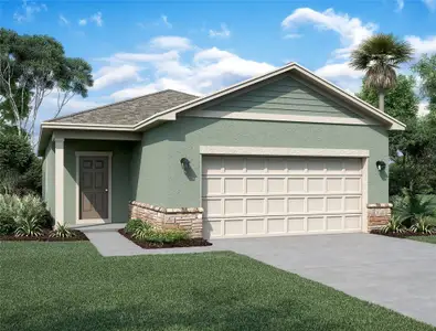 New construction Single-Family house 10473 Curving Creek Lp, Parrish, FL 34219 plan Odyssey - image