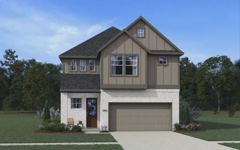 New construction Single-Family house 29607 Apple Glen Ct, Pattison, TX 77423 plan Saxony - image