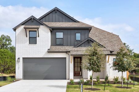New construction Single-Family house 1304 Cypress Paul St, Georgetown, TX 78628 plan Botero - image