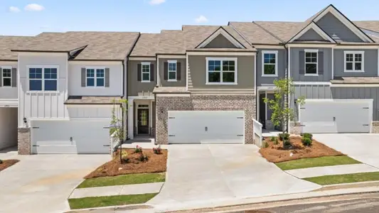New construction Townhouse house 1805 Meadow Green Cir, Gainesville, GA 30501 plan Sawyer - image