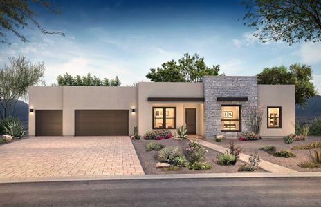 New construction Single-Family house 33949 N Borgata Trl, Queen Creek, AZ 85144 Plan 7524 Elevation A- photo 0