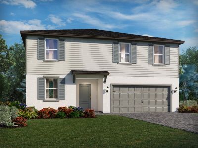 New construction Single-Family house 14336 Sw Rain Rd, Indiantown, FL 34956 Marigold- photo 0