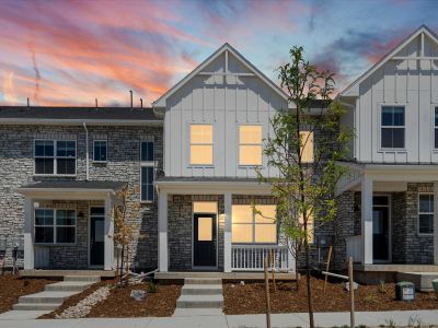 New construction Single-Family house 22350 East 8Th Ave, Aurora, CO 80018 The Orchard- photo 0