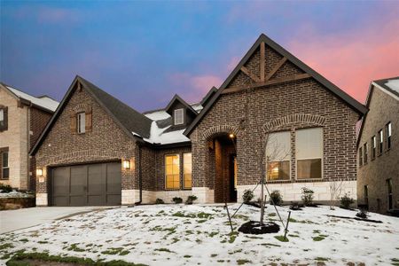 New construction Single-Family house 317 Honey Brook Ln, Aledo, TX 76008 Verbena- photo 6 6