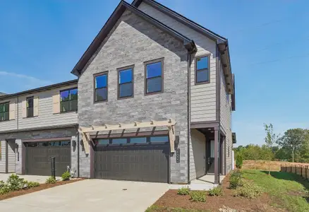 New construction Townhouse house 25023 Sprenger Dr, Cornelius, NC 28031 plan Ansley Elevation A - image