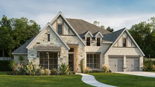 New construction Single-Family house 190 Bird Bath Bnd, Austin, TX 78737 plan 3566W - image
