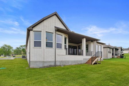 New construction Single-Family house 121 Albatross Cv, Cedar Creek, TX 78612 plan Groveton (2718-CM-50) - image