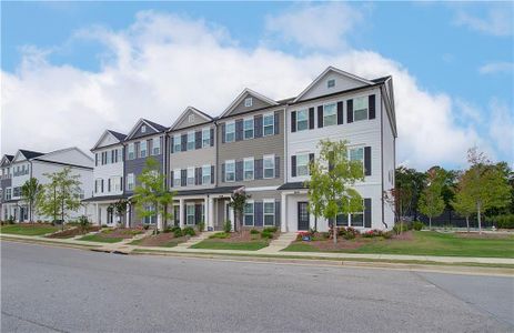 New construction Townhouse house 11 Mercury Ln, Unit 32, Newnan, GA 30265 Eaves - photo 5 5