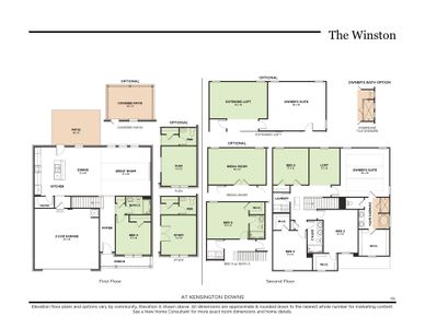 New construction Single-Family house 2021 Creekland View Blvd, Nashville, TN 37207 plan The Winston - image 8