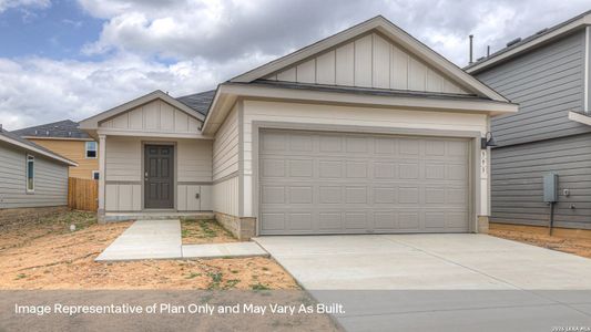 New construction Single-Family house 393 Low Pasture Trl, Maxwell, TX 78656 plan The Emma - image
