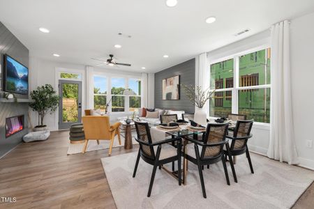 Dining Area and Family Room