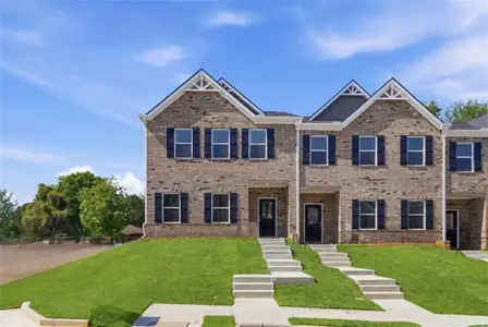New construction Townhouse house 3643 Parkway James Dr, Snellville, GA 30039 - image