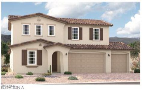 New construction Single-Family house 12382 W Marguerite Ave, Avondale, AZ 85323 Elderberry- photo 0