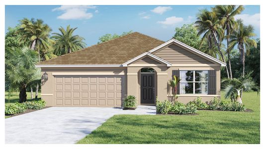 New construction Single-Family house Okeechobee, FL 34972 plan Aria - image
