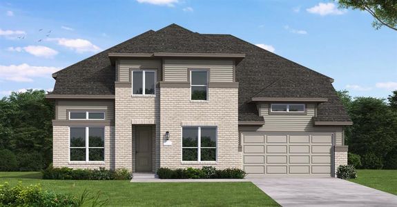 New construction Single-Family house 3109 Half Moon Wy, Northlake, TX 76247 plan Humble - image