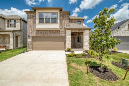 New construction Single-Family house 180 Hornet St, Elgin, TX 78621 plan Oak | Trinity Ranch - image