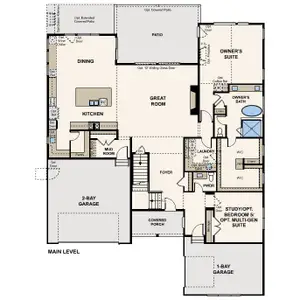 New construction Single-Family house 10340 St Mary St, Parker, CO 80138 plan The Windsor - image