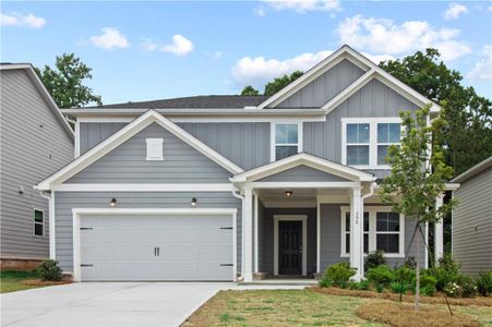 New construction Single-Family house 398 Rock View Lane, Covington, GA 30016 - photo 0