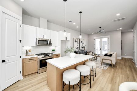 New construction Single-Family house 1102 Mansfield St, Unit c, Houston, TX 77091 - image 8