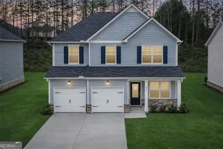 New construction Single-Family house 374 Cedar Wood Trce, Winder, GA 30680 plan The Downey - image