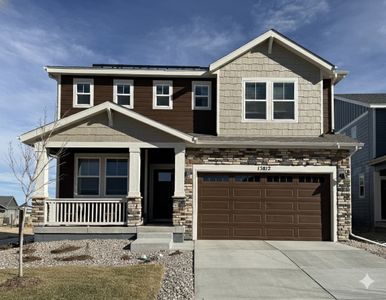 New construction Single-Family house 13757 Daffodil Pt, Parker, CO 80134 plan Frontier - image
