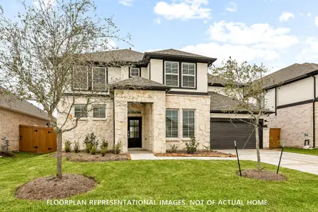 New construction Single-Family house 21102 Bella Coral Dr, Cypress, TX 77433 plan Zacate - image