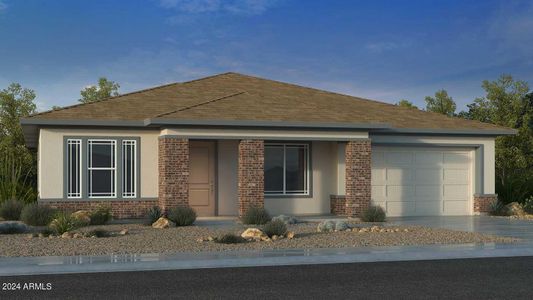 New construction Single-Family house 20490 E Via De Colina Place, Queen Creek, AZ 85142 Breckenridge- photo 0