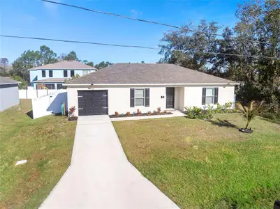 New construction Single-Family house 119 Sparrow Ct, Poinciana, FL 34759 plan Bamboo - image