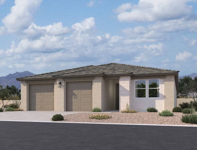 New construction Single-Family house 2671 E Abe Truckle Ave, San Tan Valley, AZ 85140 Opal Homeplan- photo 0