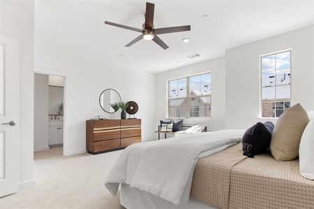 New construction Townhouse house 2878 Edmondson, The Colony, TX 75056 Monterey- photo 6 6