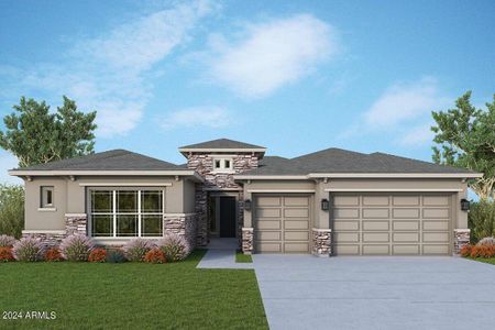 New construction Single-Family house 21439 W Mariposa St, Buckeye, AZ 85396 The Sidewinder- photo 0 0