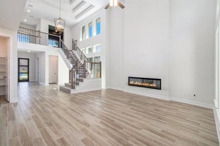 Magnificent Staircase, view from Family Room