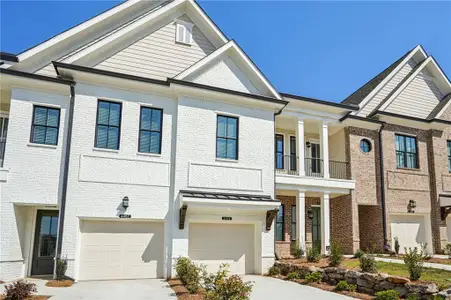 New construction Condo house 4529 Watervale Wy, Unit 270, Peachtree Corners, GA 30092 plan The Baldwin - image