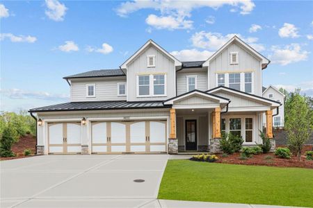 New construction Single-Family house 4830 Briscoe Dr, Cumming, GA 30028 plan The Heatherwick - image