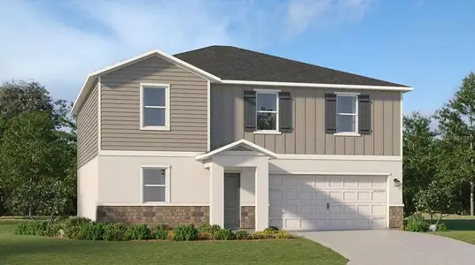 New construction Single-Family house 3207 Alpine Wy, Davenport, FL 33837 plan Eclipse - image