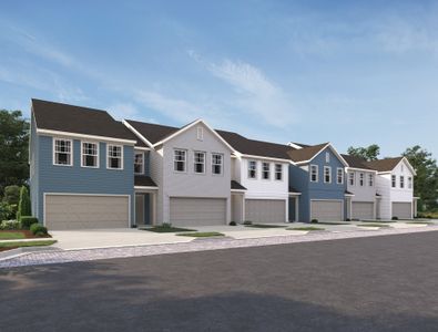 New construction Townhouse house 1117 Lockhart Wy, Douglasville, GA 30135 Foxglove- photo 0