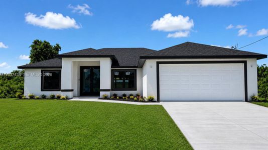 New construction Single-Family house 3205 12Th St Sw, Lehigh Acres, FL 33976 - image