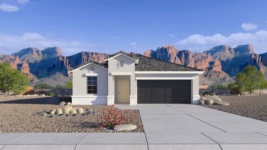 New construction Single-Family house 5508 S 254Th Gln, Buckeye, AZ 85326 plan Abbot - image