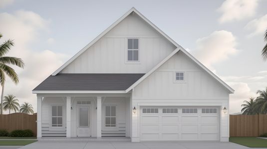 New construction Single-Family house Sunset Beach, NC 28468 plan Banks - image