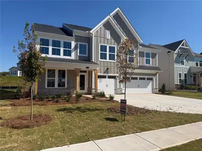 New construction Single-Family house 258 Loon Lake Wy, Hoschton, GA 30548 plan Carrington - image