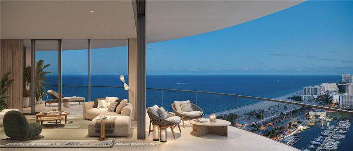 New construction Condo house 801 Seabreeze Blvd, Unit 504, Fort Lauderdale, FL 33316 - image