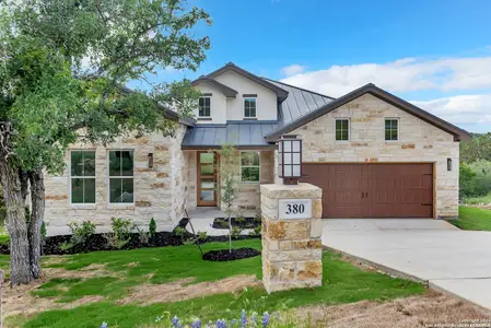 New construction Single-Family house 128 George Dolson, Blanco, TX 78606 - image