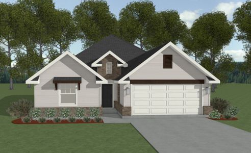 New construction Single-Family house 1812 Rubicon Ct, Caldwell, TX 77836 plan The Violet - image