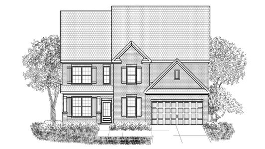 New construction Single-Family house 4075 Newburn Ct, Cumming, GA 30028 GRAYSON- photo 0