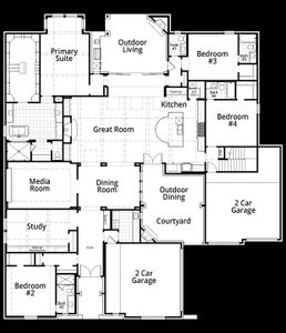 New construction Single-Family house 2320 Sorrelwood Ct, Celina, TX 75009 plan 4963 - image 2