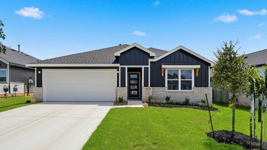 New construction Single-Family house 15811 Narrow Leaf Ln, Montgomery, TX 77316 plan Texas Cali - image