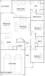 New construction Single-Family house 15564 W Williams St, Goodyear, AZ 85338 Coronado Plan 3560- photo 1 1